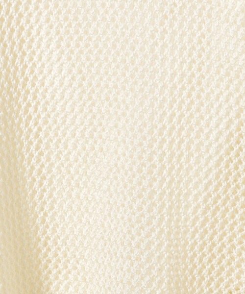 GLOBAL WORK(グローバルワーク)の「2SETメッシュニット*タンク/AND YUA ANY/132461(ニット/セーター・キッズ・オフホワイト/ブラック・FREE)」の5枚目の写真