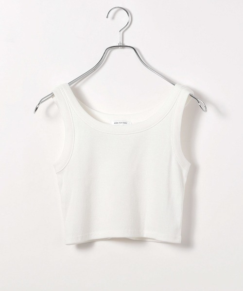 GLOBAL WORK(グローバルワーク)の「2SETメッシュニット*タンク/AND YUA ANY/132461(ニット/セーター・キッズ・オフホワイト/ブラック・FREE)」の4枚目の写真
