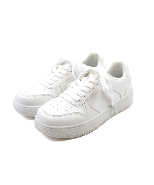 VIVIAN(ヴィヴィアン)の「メンズ レディース ローテクレースアップスニーカー(スニーカー・レディース・ホワイト×グレー/キャメル/クリアブラック/デザートカモ/ホワイト/ブラック/ベージュ/ダークブラウン・33/35/37/39/41/43/45)」の19枚目の写真