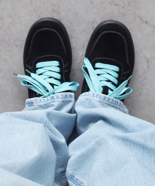 VIVIAN(ヴィヴィアン)の「メンズ レディース ローテクレースアップスニーカー(スニーカー・レディース・ホワイト×グレー/キャメル/クリアブラック/デザートカモ/ホワイト/ブラック/ベージュ/ダークブラウン・33/35/37/39/41/43/45)」の9枚目の写真