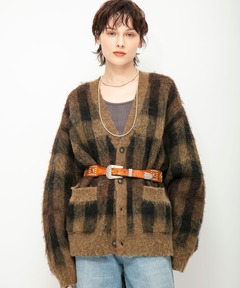 シャギーカーディガン