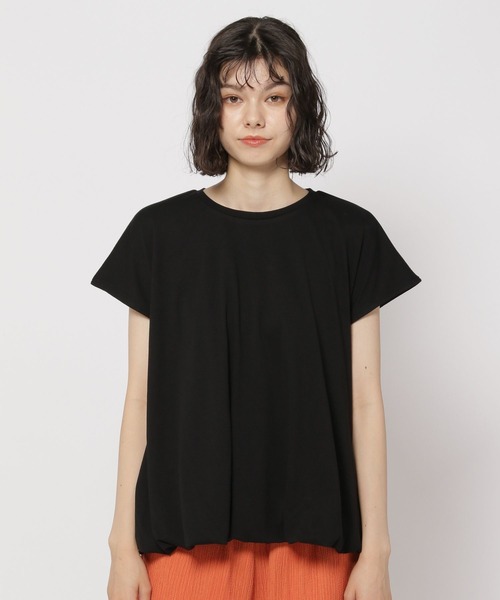 niko and...(ニコアンド)の「裾バルーンフレンチプルオーバー(Tシャツ/カットソー・レディース・ライトグレー/チャコール/ブラック・FREE)」の10枚目の写真