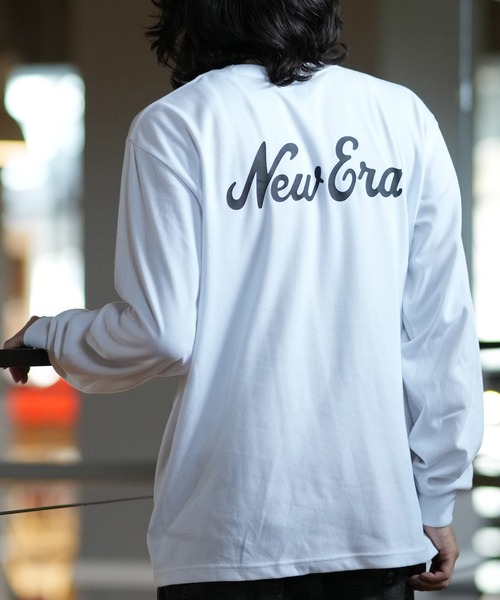 NEW ERA/ニューエラ ロンT オーバーサイズ バックプリント 吸汗速乾 14324679/14324680/14324681（Tシャツ/カットソー）｜NEW ERA（ニューエラ） 5,264円