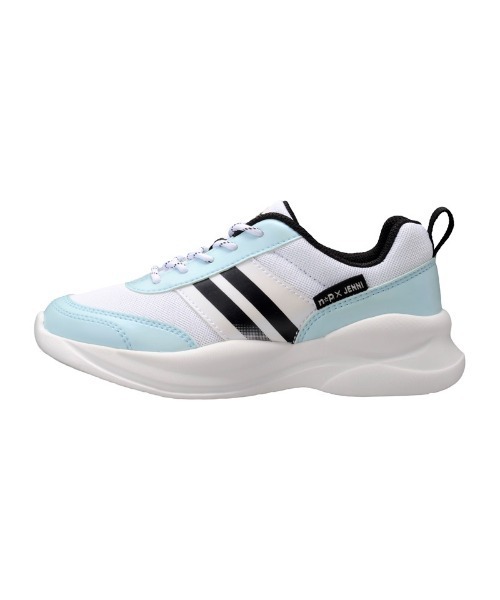 n☆p school（ニコプチスクール）の「n☆p school×JENNI/キッズスニーカー/ニコプチスクール 074（スニーカー・キッズ・ブラック/サックスブルー/ホワイト・20.0cm/21.0cm/21.5cm/22.0cm/22.5cm/23.0cm/23.5cm/24.0cm/19.0cm）」の3枚目の写真