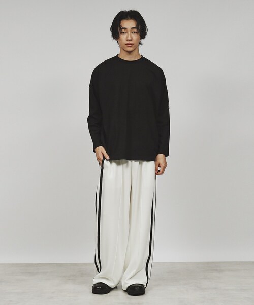 【セール】【Aラインシリーズ】トラックジャージパンツ（セットアップ対応）（その他パンツ）｜tk.TAKEO KIKUCHI（ティーケータケオキクチ）