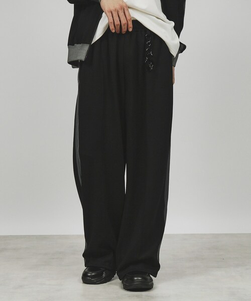 【セール】【Aラインシリーズ】トラックジャージパンツ（セットアップ対応）（その他パンツ）｜tk.TAKEO KIKUCHI（ティーケータケオキクチ）