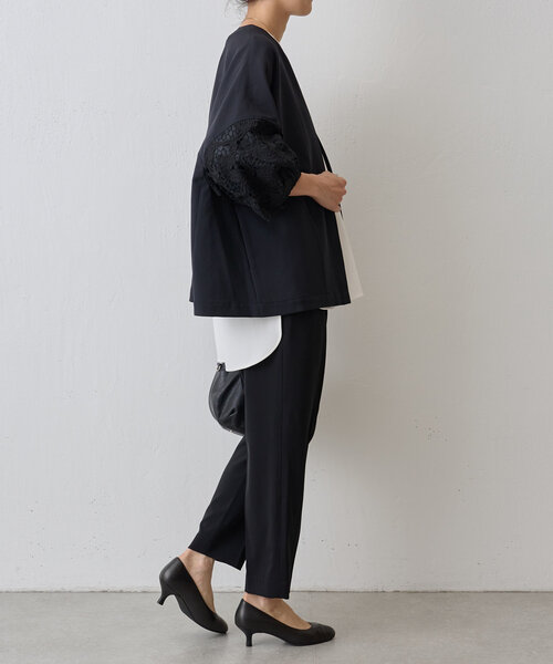 BEARDSLEY(ビアズリー)の「袖レース羽織(ベスト・レディース・ブラック/ネイビー・FREE)」の16枚目の写真