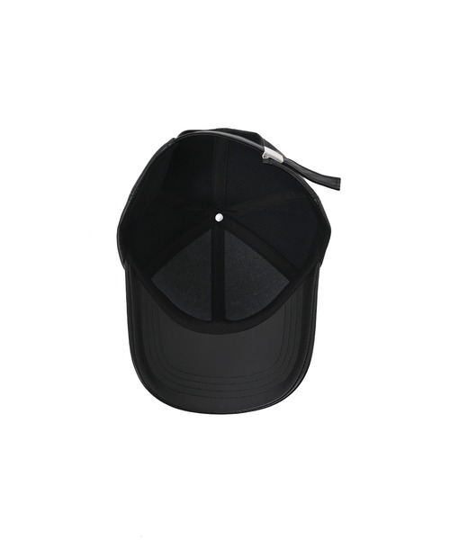 Narcissus（ナルシス）の「【Narcissus】レザーキャップ（キャップ・レディース・ブラック/ホワイト・FREE）」の8枚目の写真