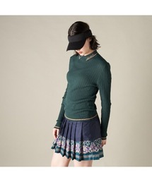 VIVA HEART（ビバハート）の「【VIVA HEART/GOLF】長袖リブニットポロ（ニット/セーター）」