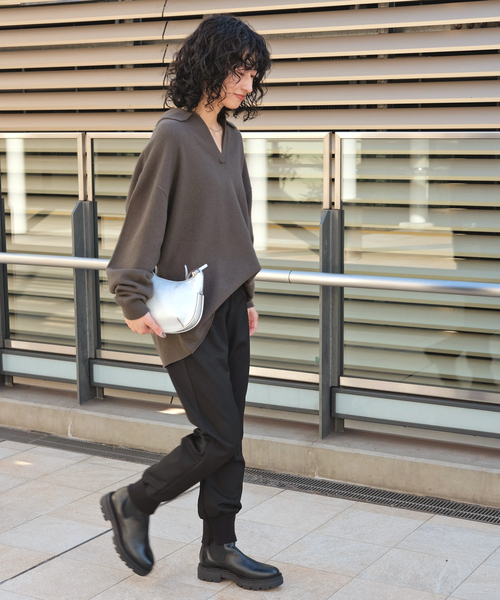 AP STUDIO（エーピーストゥディオ）の「カルゼジョガーパンツ（その他パンツ・レディース・ブラック・36/38/40）」の5枚目の写真