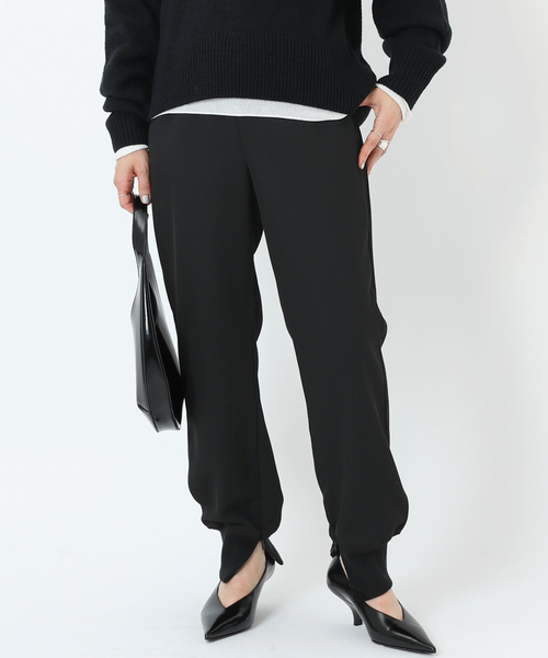 AP STUDIO（エーピーストゥディオ）の「カルゼジョガーパンツ（その他パンツ・レディース・ブラック・36/38/40）」の3枚目の写真