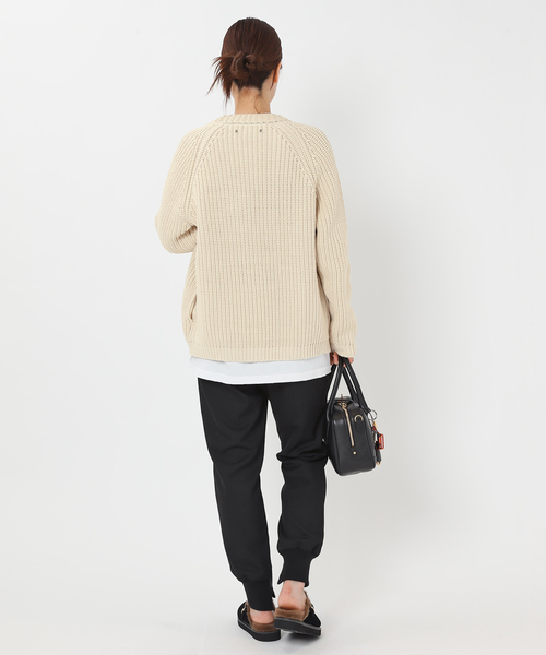 AP STUDIO（エーピーストゥディオ）の「カルゼジョガーパンツ（その他パンツ・レディース・ブラック・36/38/40）」の9枚目の写真