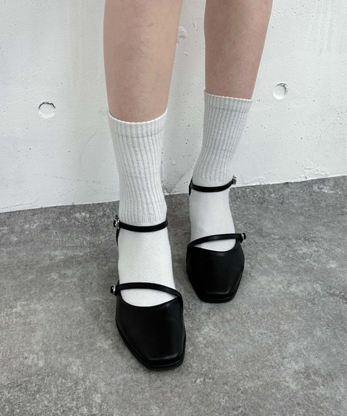 archives（アルシーヴ）の「セパレートパンプス（パンプス・レディース・ブラック/シルバー・MEDIUM/LARGE）」の16枚目の写真