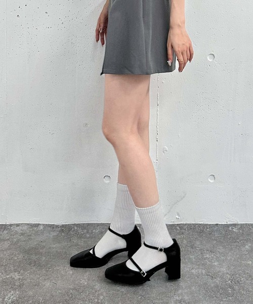 archives（アルシーヴ）の「セパレートパンプス（パンプス・レディース・ブラック/シルバー・MEDIUM/LARGE）」の20枚目の写真