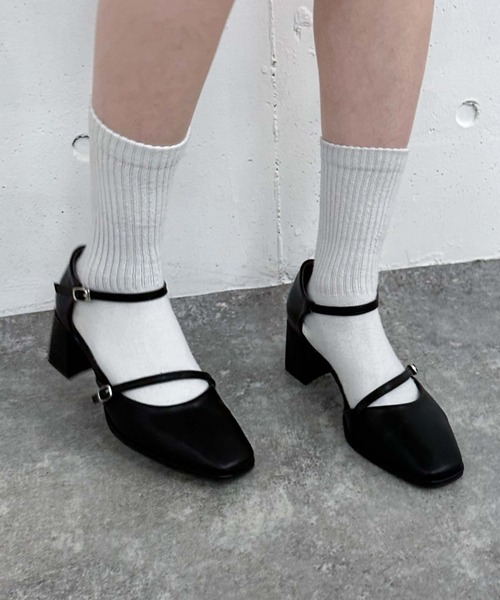 archives（アルシーヴ）の「セパレートパンプス（パンプス・レディース・ブラック/シルバー・MEDIUM/LARGE）」の19枚目の写真