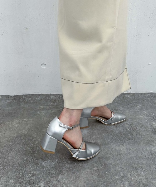 archives（アルシーヴ）の「セパレートパンプス（パンプス・レディース・ブラック/シルバー・MEDIUM/LARGE）」の14枚目の写真