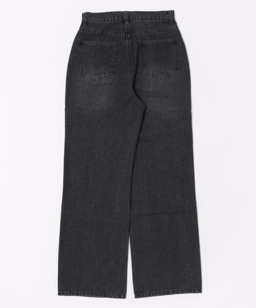 GORGE(ゴージ)の「《膝スリット×抜け感スタイル》レディース デニムパンツ ワイドシルエット ストリート 春夏秋冬(デニムパンツ・レディース・ブルー/ブラック・S/M)」の11枚目の写真
