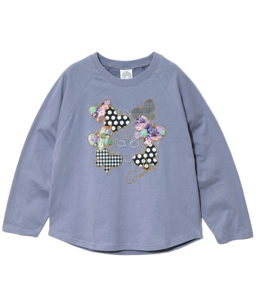 ScoLar/スカラー スカラーちゃんアップリケ刺繍ロンTEE（Tシャツ/カットソー）｜ScoLar（スカラー） mdprevattcaulkingandwaterproofing.com