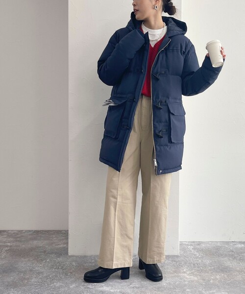 GEVACO（ゲバコ）の「【Cape HEIGHTS/ケープハイツ】 DALMENY/ダルメニー（ダウンジャケット/コート・レディース・ネイビー/ブラック・38）」の15枚目の写真