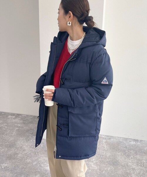 GEVACO（ゲバコ）の「【Cape HEIGHTS/ケープハイツ】 DALMENY/ダルメニー（ダウンジャケット/コート・レディース・ネイビー/ブラック・38）」の17枚目の写真