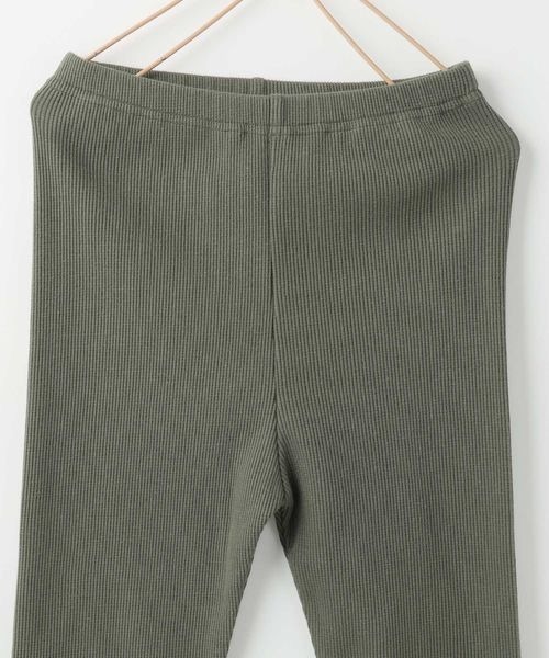 LOWRYS FARM（ローリーズファーム）の「カラーリブレギンス　134397（レギンス/スパッツ・キッズ・カーキ/アイボリー/パープル/ネイビー/ピンク・120cm/110cm/130cm/100cm）」の15枚目の写真