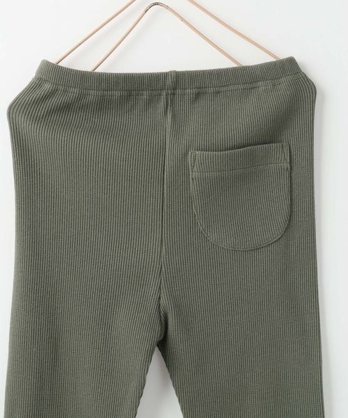 LOWRYS FARM（ローリーズファーム）の「カラーリブレギンス　134397（レギンス/スパッツ・キッズ・カーキ/アイボリー/パープル/ネイビー/ピンク・120cm/110cm/130cm/100cm）」の18枚目の写真