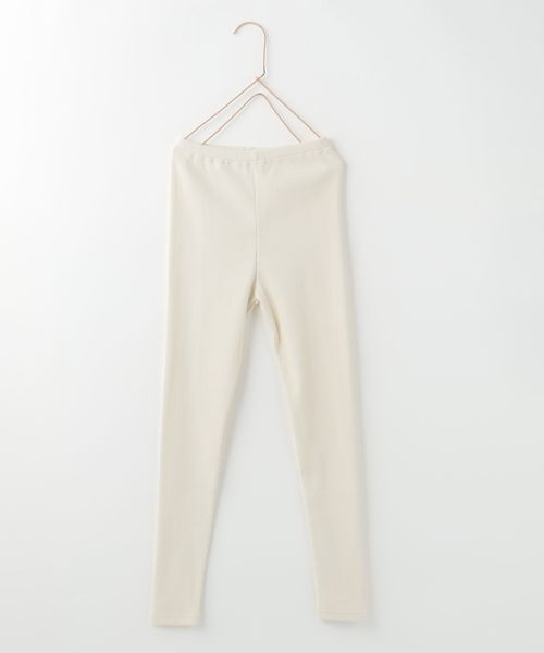 LOWRYS FARM（ローリーズファーム）の「カラーリブレギンス　134397（レギンス/スパッツ・キッズ・カーキ/アイボリー/パープル/ネイビー/ピンク・120cm/110cm/130cm/100cm）」の21枚目の写真