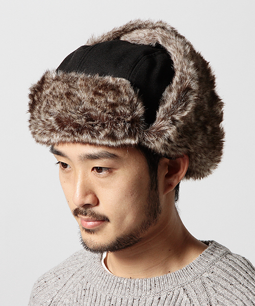 BEAMS（ビームス）の「NEW ERA×BEAMS / 別注 Trapper（キャップ・メンズ・ブラック系その他/ブラック・L/XL）」の2枚目の写真