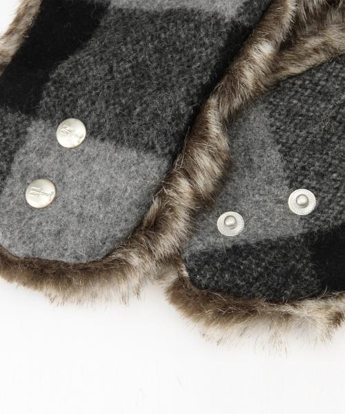 BEAMS（ビームス）の「NEW ERA×BEAMS / 別注 Trapper（キャップ・メンズ・ブラック系その他/ブラック・L/XL）」の5枚目の写真