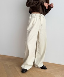 CANAL JEAN | El mar(エルマール) コーデュロイイージーパンツ(その他パンツ)