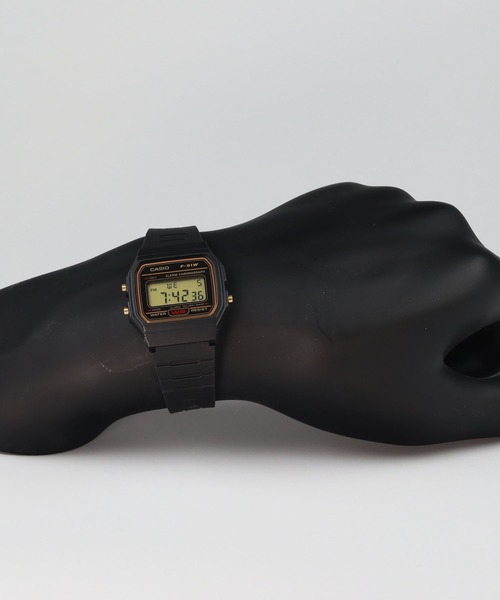 CASIO(カシオ)の「CASIO Collection / F-91WG-9QJH(デジタル腕時計・メンズ・ブラック×ゴールド・FREE)」の9枚目の写真