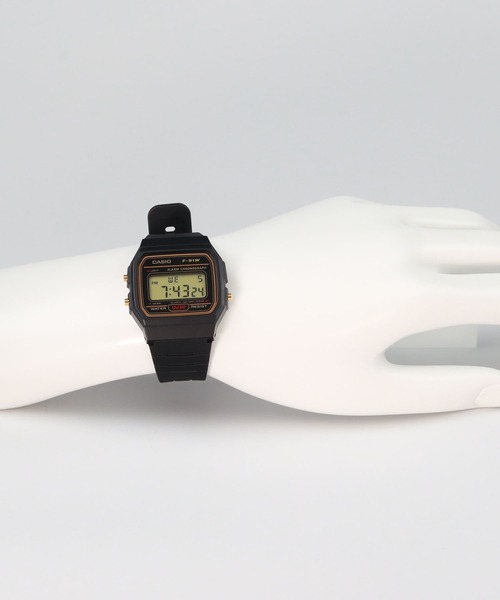 CASIO(カシオ)の「CASIO Collection / F-91WG-9QJH(デジタル腕時計・メンズ・ブラック×ゴールド・FREE)」の10枚目の写真