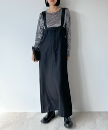 Shoulder Belt Jumper Skirt