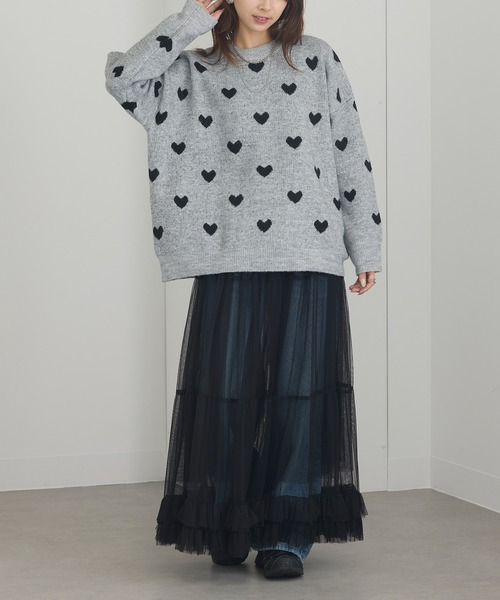 セール】【MAISON BREEZE】ハート型JQニット PO 31926E333 XNN（ニット