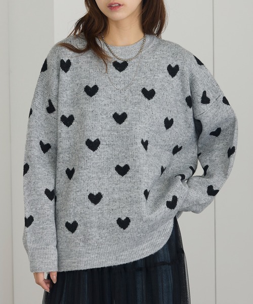 セール】【MAISON BREEZE】ハート型JQニット PO 31926E333 XNN（ニット