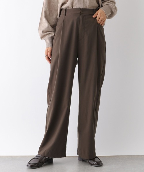 LEPSIM(レプシィム)の「ストレートスラックスパンツ 137856(スラックス・レディース・ブラック/アイボリー/ブラウン・MEDIUM/LARGE)」の11枚目の写真