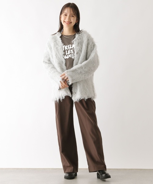 LEPSIM(レプシィム)の「ストレートスラックスパンツ 137856(スラックス・レディース・ブラック/アイボリー/ブラウン・MEDIUM/LARGE)」の19枚目の写真