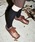 NON TOKYO�i�m���g�[�L���[�j�́uGLITTER SQUARE SNEAKERS�i�X�j�[�J�[�j�v�b�u���E��