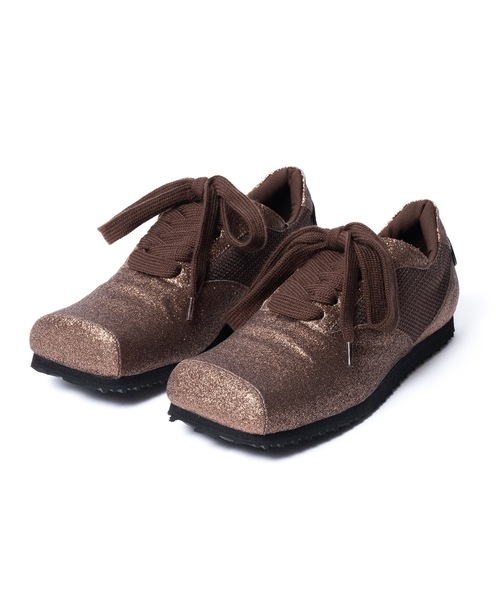 NON TOKYO(ノントーキョー)の「GLITTER SQUARE SNEAKERS(スニーカー・レディース・ブラウン/ブラック/シルバー・23.0cm/24.0cm/25.0cm)」の7枚目の写真