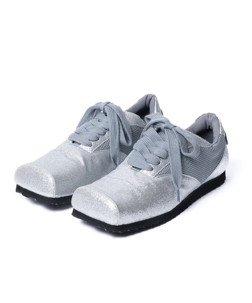 NON TOKYO(ノントーキョー)の「GLITTER SQUARE SNEAKERS(スニーカー・レディース・ブラウン/ブラック/シルバー・23.0cm/24.0cm/25.0cm)」の10枚目の写真