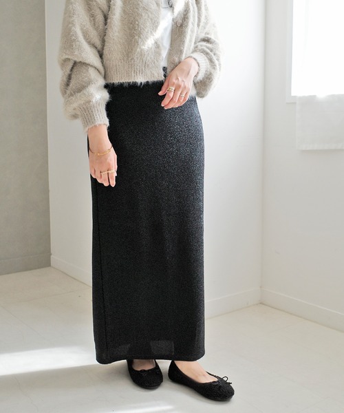 AmiAmi（アミアミ）の「ボアバレエシューズ /バレエコア（バレエシューズ・レディース・ブラック系その他/グレー/ブラック/アイボリー/ダークベージュ・36/37/38/39/40）」の9枚目の写真