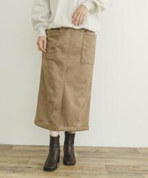 ITEMS URBANRESEARCH | フェイクスエードタイトスカート(スカート)