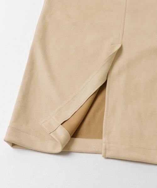 ITEMS URBANRESEARCH（アイテムズ アーバンリサーチ）の「フェイクスエードタイトスカート（スカート・レディース・アイボリー/スミクロ/カーキ/モカ・FREE）」の11枚目の写真