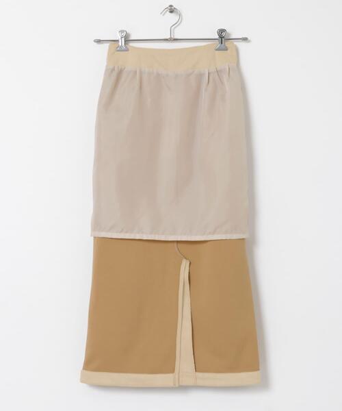 ITEMS URBANRESEARCH（アイテムズ アーバンリサーチ）の「フェイクスエードタイトスカート（スカート・レディース・アイボリー/スミクロ/カーキ/モカ・FREE）」の14枚目の写真