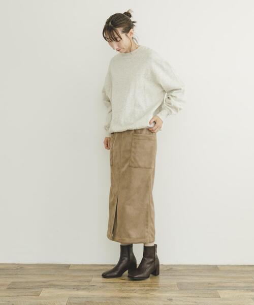EVERYDAY I LIKE. スエードタイトスカート　36 EVERYDAY I LIKE. スエードタイトスカート 36 EVERYDAY I LIKE