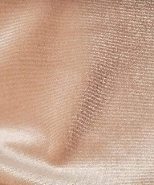 OPAQUE.CLIP（オペークドットクリップ）の「◆《CanCam掲載》ベロアトップス【洗濯機洗い可】（Tシャツ/カットソー・レディース・サンドベージュ/ネイビー/ブラック系・38/40/42）」の7枚目の写真