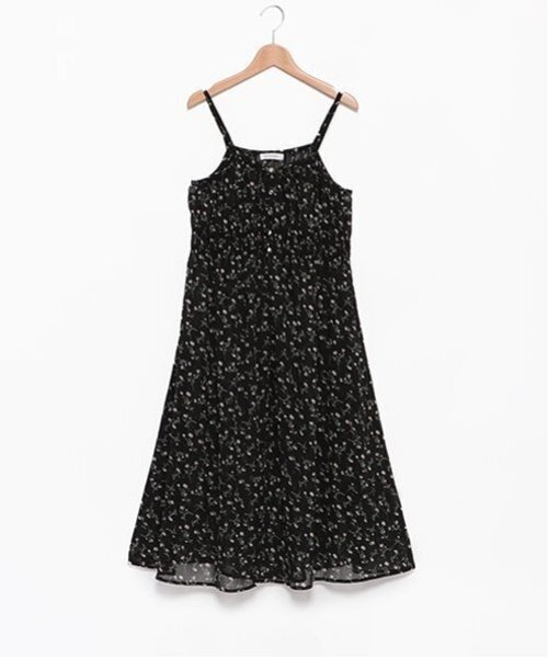LOVETOXIC（ラブトキシック）の「花柄キャミワンピース（シャツワンピース・キッズ・アイボリー/ブラック・S/M/L）」の13枚目の写真