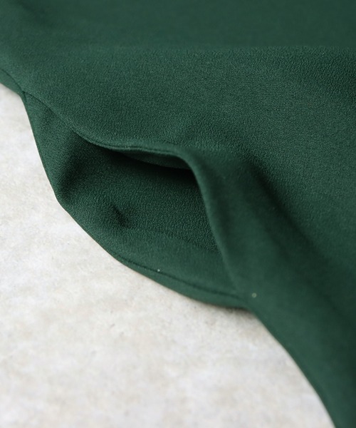 antiqua（アンティカ）の「バルーンミニワンピース（ワンピース・キッズ・ダークグリーン/ブラック・160/140）」の20枚目の写真