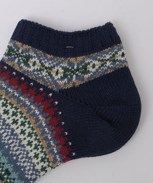 SHIPS（シップス）の「CHUP: SNEACHTA ANKLE SOCKS（ソックス/靴下・メンズ・グリーン/ネイビー/グレー・ONE SIZE）」の4枚目の写真