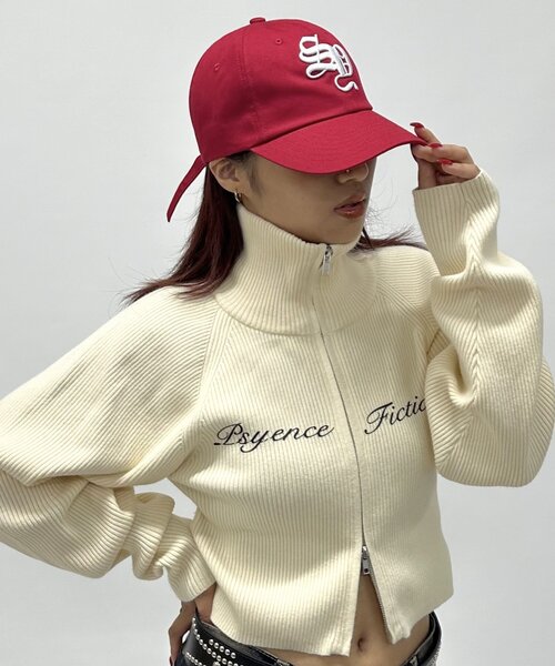 WHO'S WHO gallery（フーズフーギャラリー）の「【SLOPPY/スロッピー】刺繍ロゴキャップ（キャップ・レディース・ブラウン/ネイビー/グレイッシュベージュ/サックスブルー/レッド/ブラック系その他/カーキ/ブラウン系その他・FREE）」の17枚目の写真